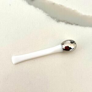 Authentic La Mer Eye Concentrate/Balm Cream Ball Applicator Spatula White New